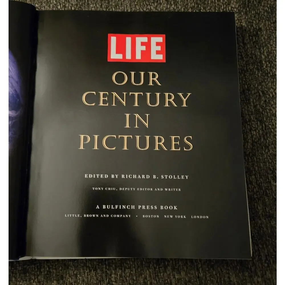 LIFE: Our Century in Pictures (Hardcover, 1999) – Stolley Coffee Table Book